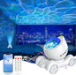ENOKIK Star Projector, Galaxy Projector Built-in Bluetooth Speaker and 8 White Noise, Night Light for Kids Adults, Aurora Nebula Lamp for Home Decor/Relaxation/Party/Music/Gift (White)