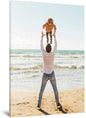 TreeDeal Create Personalized Wall Art with Your Photo on Canvas - Custom Canvas Prints for Family - Personalized Canvas Pictures for Wall to Print Framed (8" X 10")