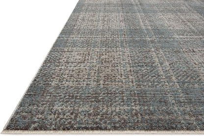 Loloi Angela Rose Ember Collection EMB-09 Denim/Charcoal 2'-7" x 10'-0" Runner Rug