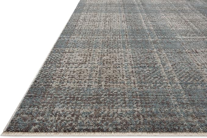 Loloi Angela Rose Ember Collection EMB-09 Denim/Charcoal 2'-7" x 7'-6" Runner Rug
