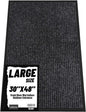 Front Door Mat Indoor Outdoor Entrance, 30" x 48" All-Season Heavy Duty Waterproof Doormat, Non-Slip Absorbent Entryway Mat, Easy to Clean, Low Profile Commercial Floor Mat for Indoor Outdoor
