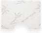 Wife Pillow - Topper, Rayon Shell/Charcoal Shredded High Density Memory Foam Filling. Adjustable for Side Sleepers by Zipper Access to Add/Remove Fill for Best Sleeping: High Denisty Support