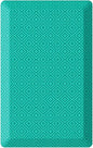 Ophanie Kitchen Mats for Floor, 3/4 Inch Thick Kitchen Rugs, 20''x32'' Anti Fatigue Standing Cushioned Mat, Waterproof,Comfort Ergonomic Mat for Office, Home, Sink, Teal Non-Slip Bottom