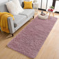 OLANLY 2x6 Machine Washable Runner Rugs for Hallway, Soft Fluffy Shaggy Bedside Rugs for Bedroom, Living Room, Indoor Floor Carpet for Kids Girls and Boys, Nursery Rooms, Home Decor Aesthetic, Blush