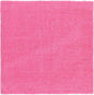 Unique Loom Solid Shag Collection Area Rug (8' Square, Taffy Pink)