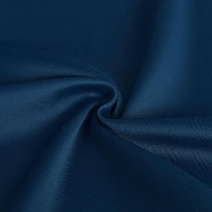 Blackout Curtains 108 Inch Length 2 Panels Set, Black Out Curtains for Bedroom 108 Inch Long, Rod Pocket Energy Saving Room Darkening Drapes for Living Room Window Navy Blue(W52 x L108)