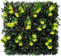 GLANT Expandable Fence Privacy Screen for Balcony Patio Outdoor,Decorative Faux Ivy Fencing Panel,Artificial Hedges (Single Sided Leaves) (4, Branches -Yellow Muxiang)