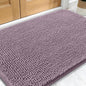 OLANLY Dog Door Mat for Muddy Paws 30x20, Absorbs Moisture and Dirt, Absorbent Non-Slip Washable Doormat, Quick Dry Chenille Mud Mat for Dogs, Entry Indoor Entryway Carpet for Inside Floor, Deep Plum