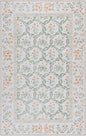 Gertmenian Indoor Boho Area Rug | Home Decor for Entryway, Bedroom, Living Room, Office, Kitchen | Non Slip, Soft, Printed Accent Rugs | Vela, Ivory, 3x5 Small, 24609