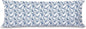 Chinoiserie Golden Retriever 20x54inch Body Pillows Decorations Covers,Blue and White Floral Golden Retriever Decorative Long Hug Pillow Cases for Bed Couch