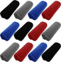 12 Bulk Pack Fleece Throw Blankets, 50x60 Soft for Home, Office, Wedding, Gift, Camping (Assorted 1)