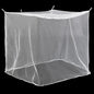 4 Corners Mosquito Net for Mosquiteros para Camas Bed Canopies Netting Bed Drapes Rectangular Mosquito Mesh for Camping Home Outdoor Travel(White A,L75 X W35.5 X H59 Inch,No-Opening)