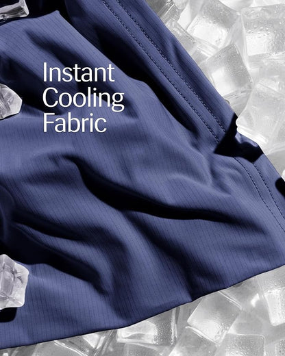 REST® Evercool®+ Top Sheet, Cali King/King Size, Midnight Blue, 104"X108" (1 Flat Sheet only)