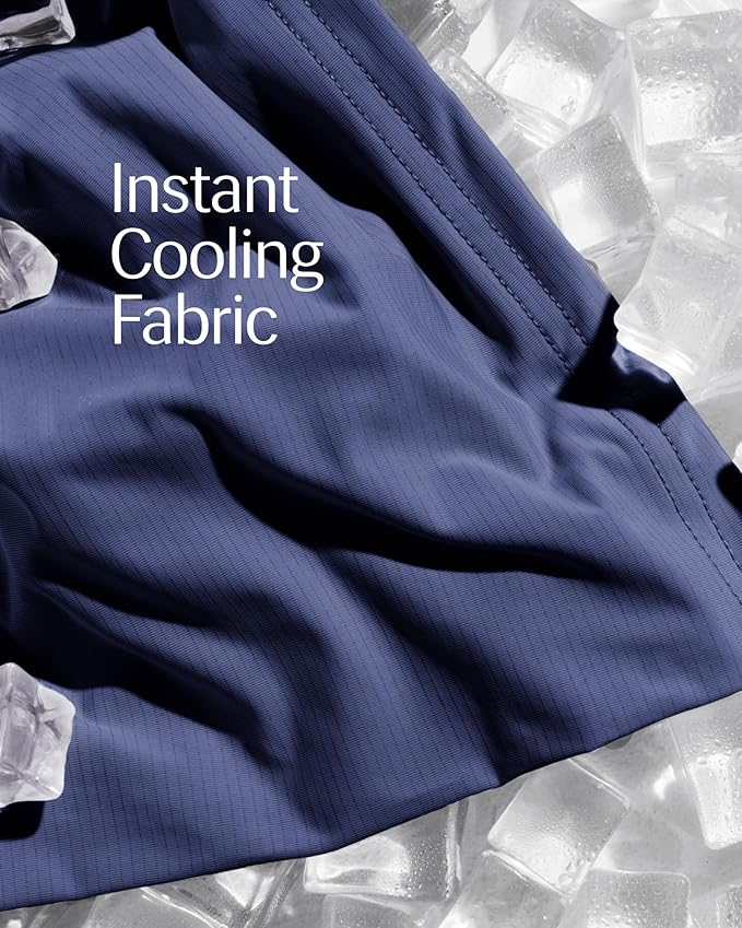 REST® Evercool®+ Top Sheet, Full/Queen Size, Midnight Blue, 93"X108" (1 Flat Sheet only)