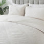 HoneiLife King Quilt Bedding Set - Velvet Quilt Sets 3-Pieces, Lightweight Bedspreads Solid Coverlets Retro Bed Cover Quilt King Size All Season Quilts, Nature White