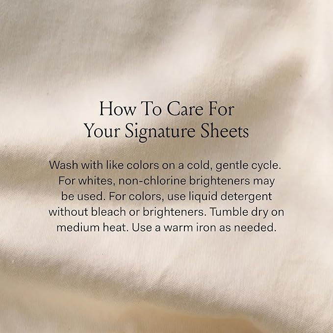 BOLL & BRANCH Signature Hemmed Sheet Set - King + Standard, Mineral - Luxury 100% Organic Cotton - Includes 1 Flat, 1 Fitted, 2 Standard Pillowcases - Buttery Soft