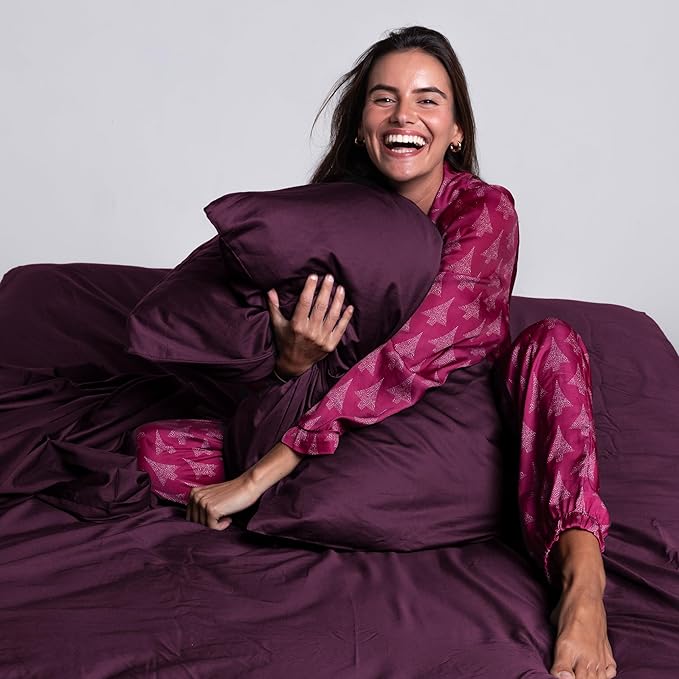 THE LAD COLLECTIVE 2.0 Bedding Set - 4 Piece Sheet & Pillow Case Set, Custom Cotton Blend, Soft, Comfortable, Temperature Regulating, & Easy-to-Use - (Twin XL, Lady Musgrave)