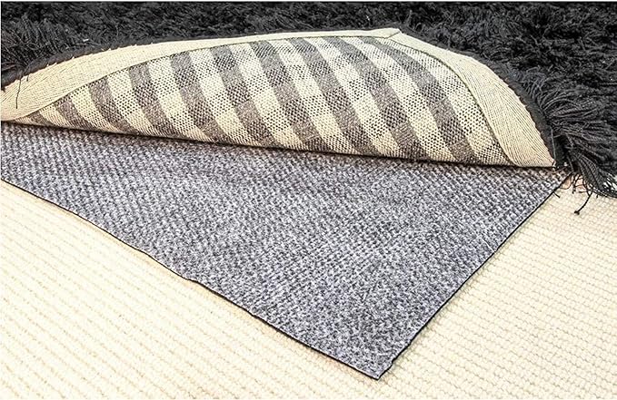 Hold-a-Rug Plush 2' x 8' Nonskid, Nonslip Rug Pad, Reversible Gripper, ¼ Thick, Safe for All Floors and Carpet, Keep Area Rugs Secure