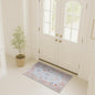 Fame Rugs Modern Oushak Rug 2x3, Vintage Doormat Turkish Colorful Oriental Antique Inspired Washable Small Area Rug, Luxury Living Room Bedroom (995BO, 2' x 3')