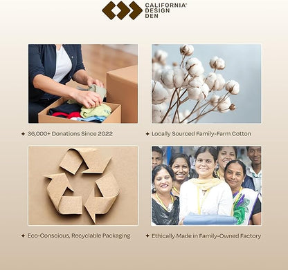California Design Den Luxury Twin Sheets Set - Buttery Soft 800 Thread Count, 100% Cotton Sheets Sateen, Deep Pockets, Durable Bedding Set - White