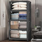 Extra Large Stackable Storage Bins with Lids & Wheels, Foldable Plastic Storage Bins (Dark, 672QT-168QT/42GAL*4Pack)