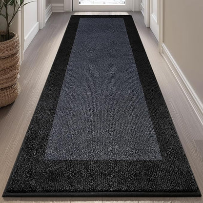 Machine Washable Kitchen Rug 32" x 72", Non Slip Indoor Door Rug, Absorbent Entrance Runner Rug for Bedroom, Hallway, Bathroom, Floor (Roll Packing)