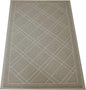 SlipToGrip Durable Door Mat - Taupe Plaid Design Entryway - 42x35 inches, No-Slip and Washable - Indoor and Outdoor Use, Weatherproof - Ideal for Garage, Patio, and Front Entryway