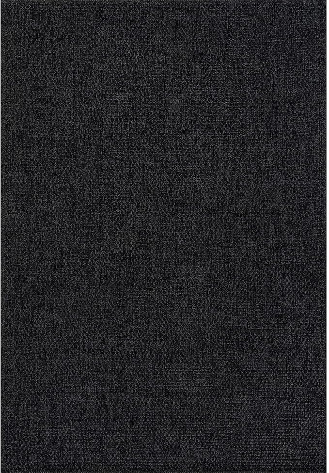 Easy Jute Rug 4x6 Indoor Outdoor Natural Rugs Solid Fiber Rug Woven Area Rug Boho Easy Clean Inside Carpet for Living Room Bedroom Dining Room Hallway or Outdoor Patio Porch (4 X 6 Dark Grey)