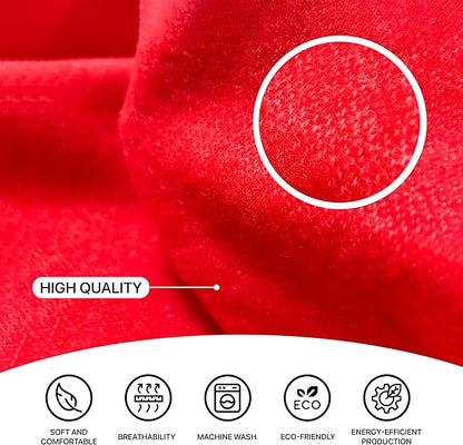 New Zealand Virgin Wool Throw Blanket, Indoor & Outdoor, Soft Blanket with Fringes, 55 x 79 in (140 x 200 cm)