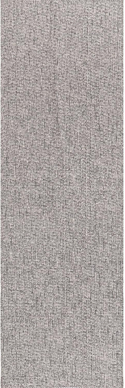Easy Jute Runner Rug 2x7 Indoor Outdoor Natural Rugs Solid Fiber Rug Woven Area Rug Boho Easy Clean Inside Carpet for Living Room Bedroom Dining Room Hallway or Outdoor Patio Porch (2 X 7 Silver)
