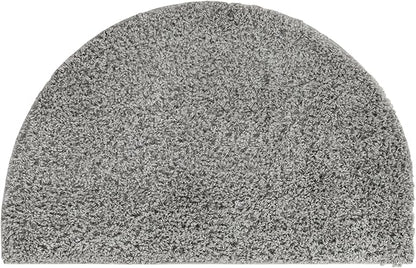Unique Loom Solid Shag Collection Area Rug (2' 7" x 4' 1" Hearth Cloud Gray)