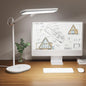 LED Desk Lamp with CRI 98, Advanced Eye-Caring Bright Desk Light for Crafting, Home Office & Kids Studying, Multi-Angle Adjustable, Dimmable Full Spectrum with Touch & Gesture Control