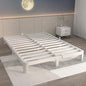 ITIMIDI 6 Inch White Queen Bed Frame with Metal Gaskets,Metal White Queen Platform Bed Frames, No Box Spring Needed, Heavy Duty Steel Support 3000 LBS, Anti-Slip Mattress Stopper, Easy Assembly