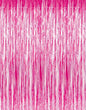GOER 3.2 ft x 8.2 ft Metallic Tinsel Foil Fringe Curtains Party Photo Backdrop Party Streamers for Galentines Day,Birthday,Graduation,New Year Eve Decorations Wedding Decor (1 Pack, Hot Pink)