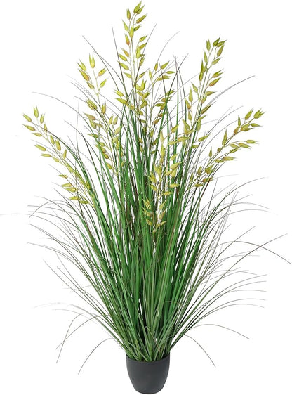 Artificial Plants Artificial Wheat Grass Faux Plants Artificial Grass Plant Fake Green Plants Tall Fake Plants Tall Suitable for Indoor Home Decor Outdoor Porch Terrace Decor（47In 1PCS