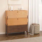 Stackable 3 Drawers Dresser, Customizable Chest of Drawers for Bedroom, Living Room, Hallway, Entryway, Mid-Century Style Furnitures Cabinet, 30 inch Width Tri-Color Comb (1 pcs)