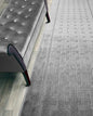 9 Ft Long, Grey, Non-Slip Washable Carpet Runner Rug with Rubber Backing, Custom Floor Mat for Kitchen Hallway Stairs Bedroom Bathroom Entryway, Your Choice of Length (26" X 9')