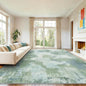 AMADA HOMEFURNISHING 8x10 Area Rugs for Living Room, Modern Abstract Washable Rug with Non-Slip Backing & Low Pile, Large Rug with Abstract Pattern for Bedroom, Dinning Room, Home Office, Green
