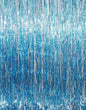 GOER 3.2 ft x 8.2 ft Metallic Tinsel Foil Fringe Curtains Party Photo Backdrop Party Streamers for Birthday,Graduation,New Year Eve Decorations Wedding Decor (Light Blue,1 Pack)