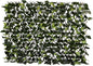 GLANT Expandable Fence Privacy Screen for Balcony Patio Outdoor,Decorative Faux Ivy Fencing Panel,Artificial Hedges (Single Sided Leaves) (4, Green-Verdant)