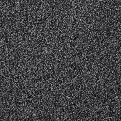 24KF Modern Upholstered Bed Bench Covered with Soft Boucle Teddy Fabric, Lovely Entryway Bench Ottoman with Armrest,5062-Dark Gray
