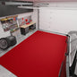 Ottomanson 6' x 6'6" Mud Mat Area Rug Scraper Carpet - Non-Slip, Dirt Trapping for Indoor & Outdoor Use - Ideal for Entryway, Garage, Kitchen, Patio & High-Traffic Areas, Red
