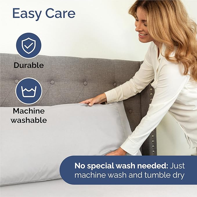 Full 6 Piece Sheet Set - Cooling, Comfy & Breathable - Hotel Luxury Bedding, Includes Fitted Sheet for Women, Men, Kids & Teens - 1 Flat, 1 Fitted Sheet, 4 Pillowcases with Deep Pockets - French Grey