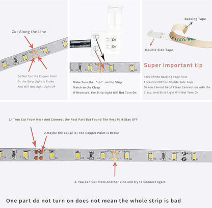 Sensky 19.7ft/6m Motion Activated LED Strip Light Kit Flexible LED Strip Motion Sensor for Bedroom, Gun Safe, Under Cabinet, Under Bed, Pantry, Kitchen, Stairway, Closet(Warm White,Upgraded Version)