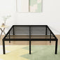 18 Inch King Bed Frame Heavy Duty Metal Platform No Box Spring Needed, Maximum Storage, Easy Assembly, No Noise, Black