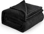 Bedsure GentleSoft Fleece Bed Blankets Large Size Black - Soft Lightweight Fuzzy Cozy Luxury Oversized King Blanket Microfiber, Room Home Decor Gifts for Women and Men, 120x120 inches