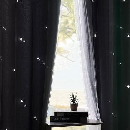 XiDi Curtains for Bedroom Decor, Rainbow Green LightgreyGrey52/90/1