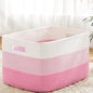 Blanket Basket,Rectangle Woven Baskets for Storage,100L Laundry Basket for Decorative Nursery Blanket,Toys,Dirty Clothes and Magazine in Shelves,Baby Room,and Living Room