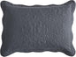 CHIXIN Microfiber King Pillow Shams Set of 2 - Decorative Pillow Covers - Dark Grey - Size (20" x 36")
