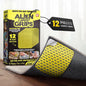 Alien Grip Rug Gripper Carpet Tape - 12pcs, 4x4 in. Anti-Slip Hardwood, Tile Floor, No Damage - Double Sided Reusable, Non Slip Corner Rug Pads - As Seen on TV